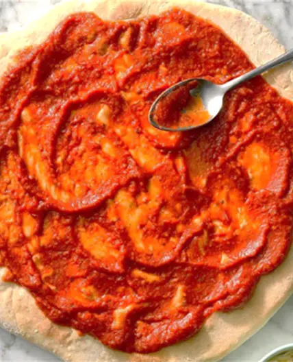 Glutenvrije Pizza (met bodem uit gistdeeg)