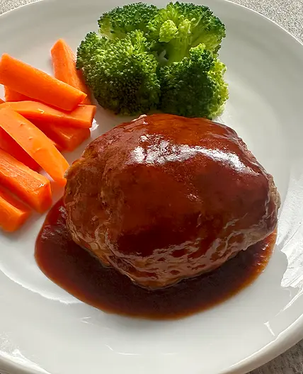 Hambagu ( 和風ハンバーグ – Japanese Hamburger Steak )