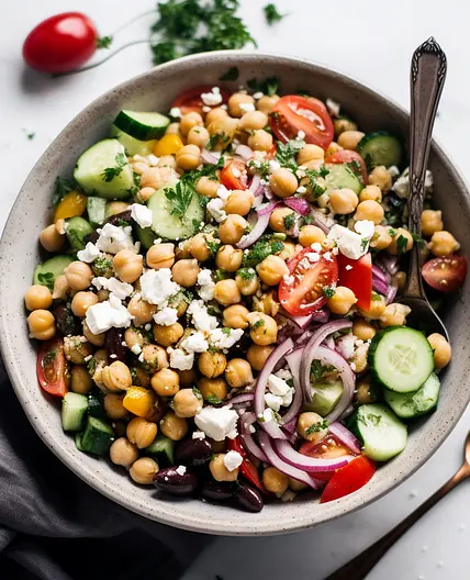 Mediterranean Chickpea Salad