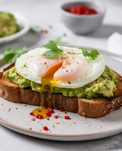 Avocado Toast with Poached Egg
