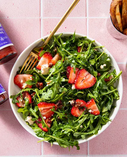 Strawberry arugula salad GERD