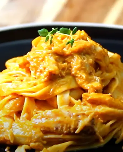 番茄蟹肉面 Tomato Crab Noodles