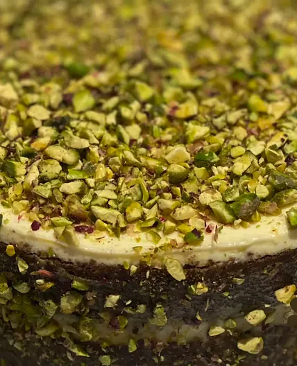 Persian Pistachio & Cardamom Cake