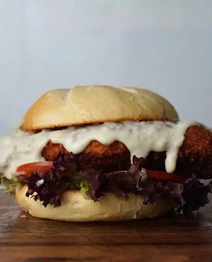 Saftiges Cordon Bleu Sandwich