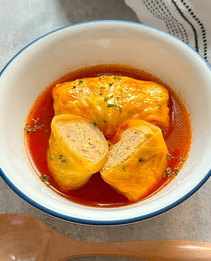 Roll Kyabetsu Recipe ( ロールキャベツ – Japanese Stuffed Cabbage Rolls）