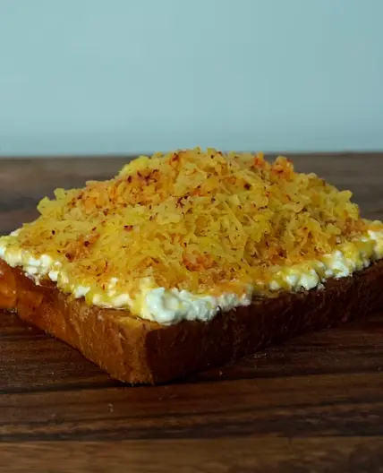 Gefrorenes Pfirsich Sandwich