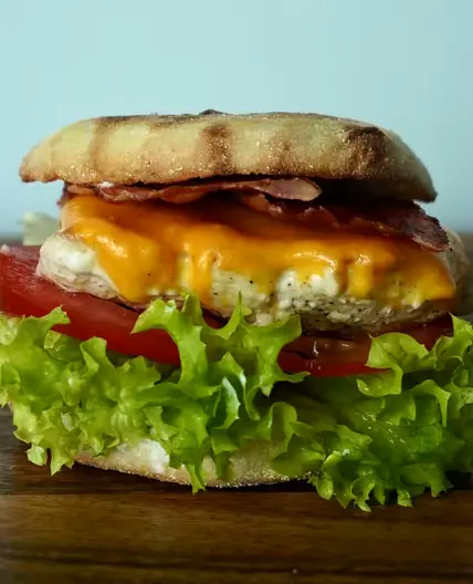 Frühstückshähnchen Sandwich