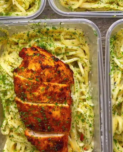 chicken alfredo