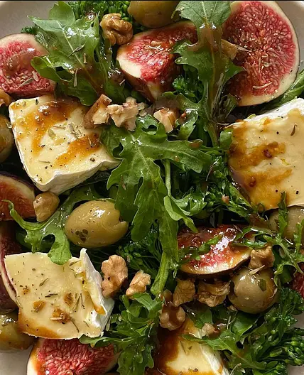 Fig, Walnut, Brie & Chicken Salad
