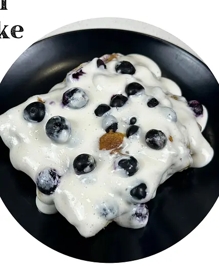 Blueberry Glazed Hawaiian Roll Bake