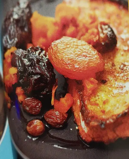 Pain perdu aux fruits secs