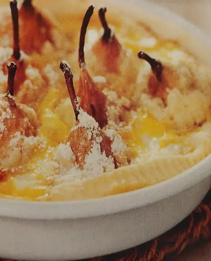 Tarte coco poires