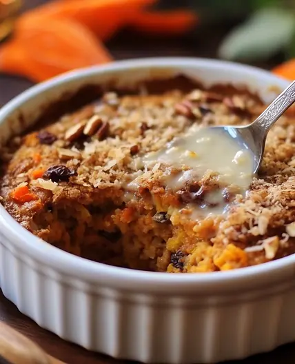 Baked Carrot Cake Oatmeal