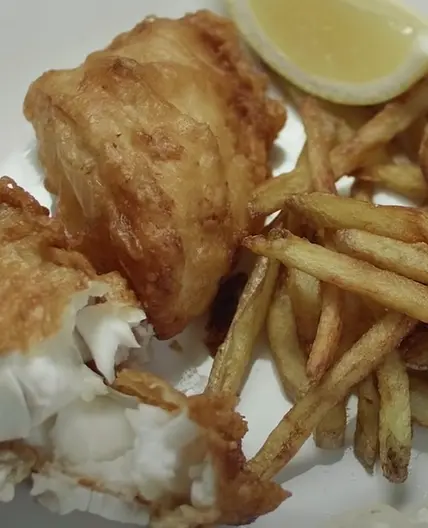 Fish and Chips or Fried Chicken