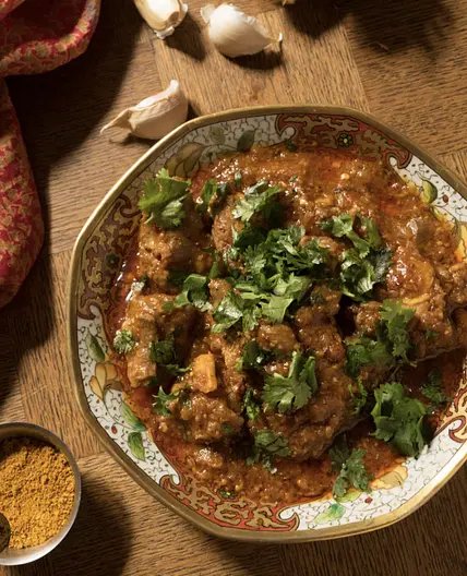 Poulet vindaloo -brocoli- riz