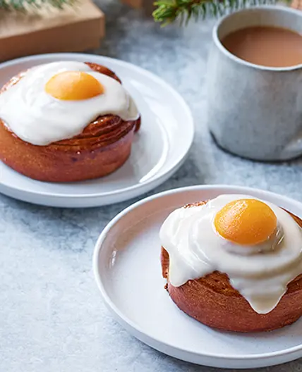Rowan's 'Fried Egg' Breakfast bun