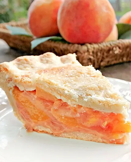The Perfect Peach Pie