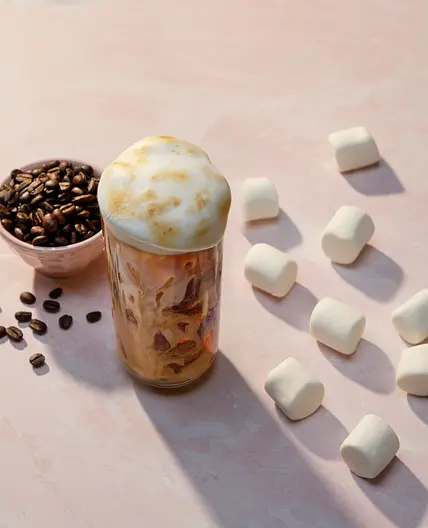 Toasted Marshmallow Iced Coffee