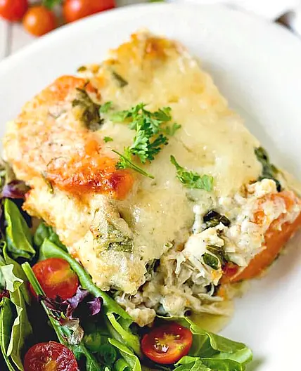 Cheesy Chicken Sweet Potato Casserole