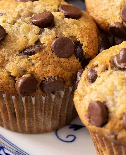 Banana Muffin (with chocolate)