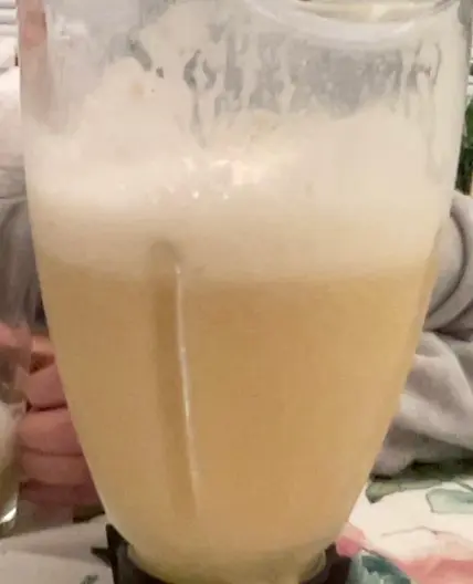 cotton candy banana smootie
