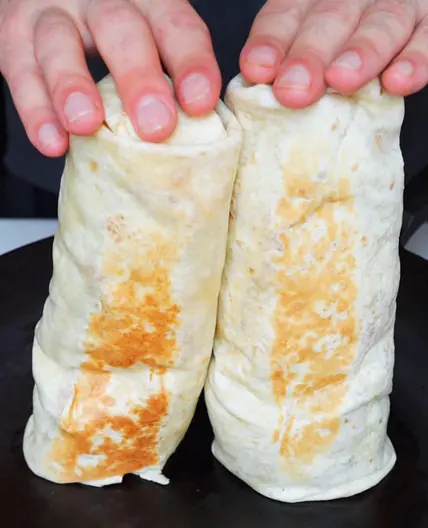 Cauliflower Tofu Burritos 🔥
