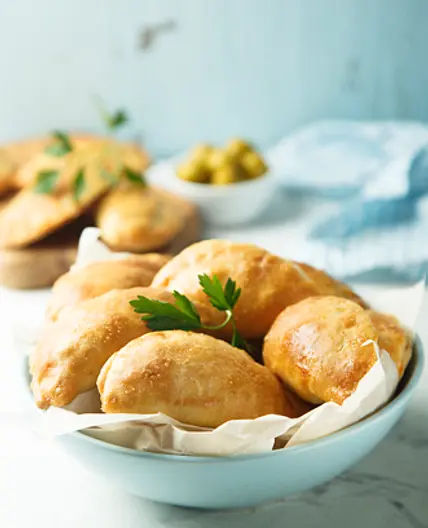 Deep-Fried Savory Chicken Pie