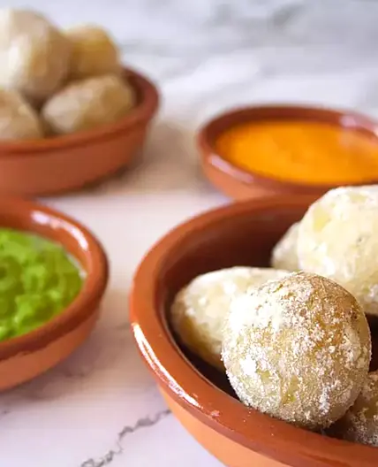 Papas arrugas con mojo picon