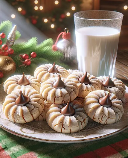Peanut Butter Blossom Cookies