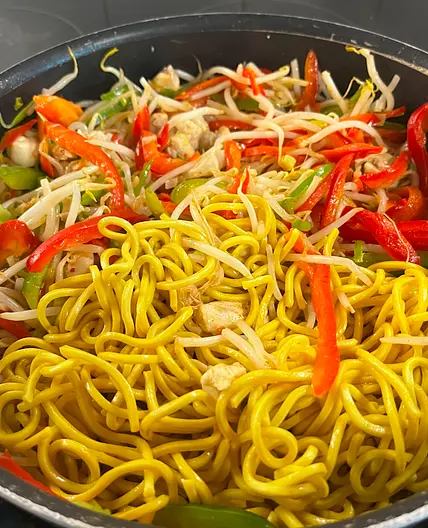 fast five-spice chicken