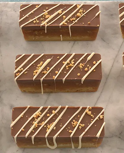 Liam Charles's Peanut Millionaires Shorbread