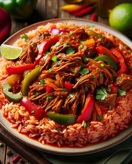 Ropa Vieja in Carolina Red Rice