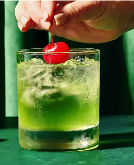 The Grinch Cocktail That Stole Christmas