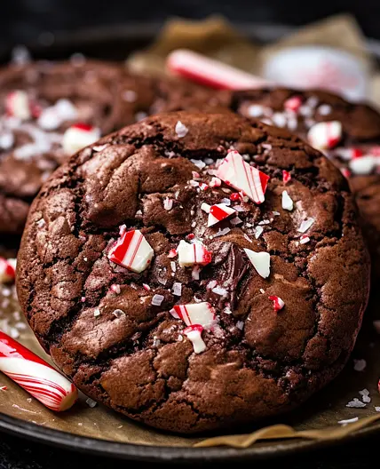 Chocolate Peppermint Cookies