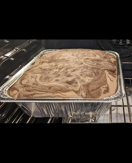 Light and Airy Marble Cake: (gluten free)