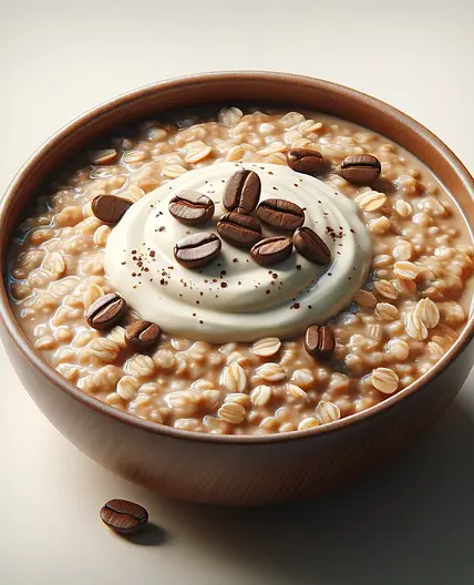 Porridge au café