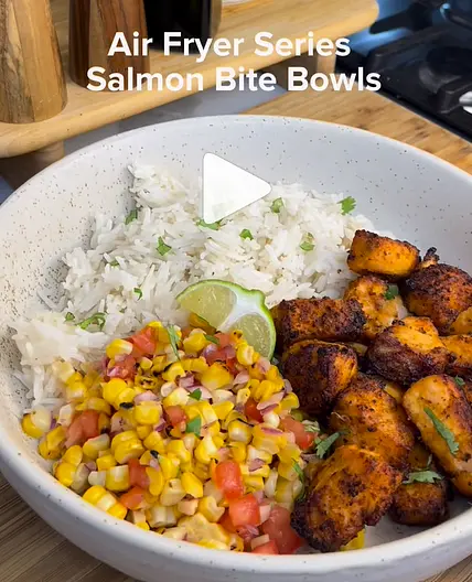Salmon Bite Bowls