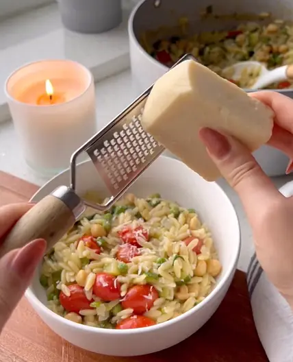 One Pot Healthy Orzo