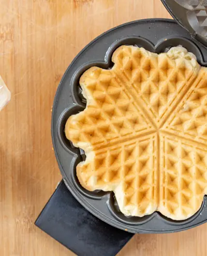 Schneller Waffelteig