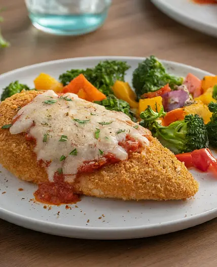 Chicken Parmesan with Hidden Veggies