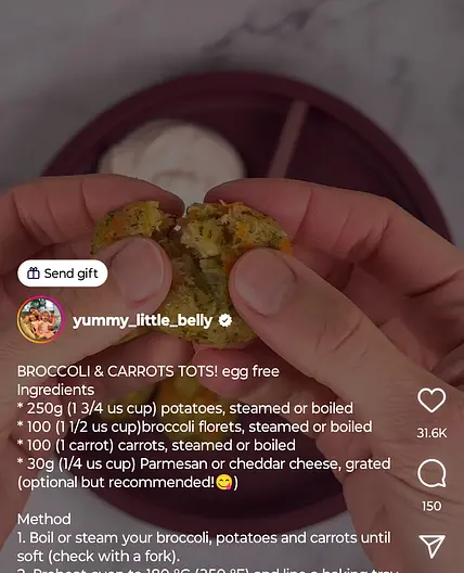 Veggie tots