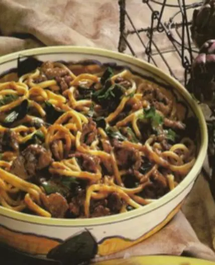 Chilli, Garlic, Lamb & Noodle Stir-Fry