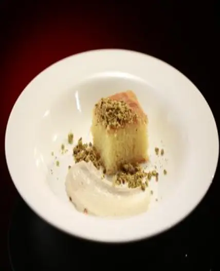 Orange & Clove Semolina Cake