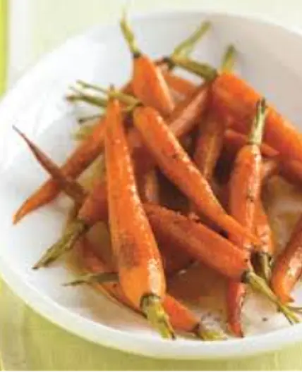 Baby Carrots with Fresh Basil