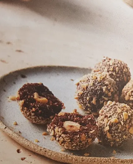 Faux-Rerro Rocher Hazelnut Bliss Balls