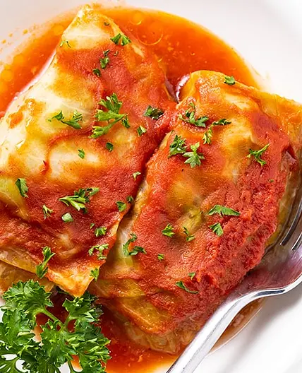 Turkey Stuffed Cabbage Rolls