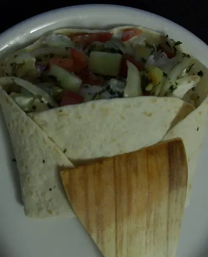 Gemüse-Reis-Wraps