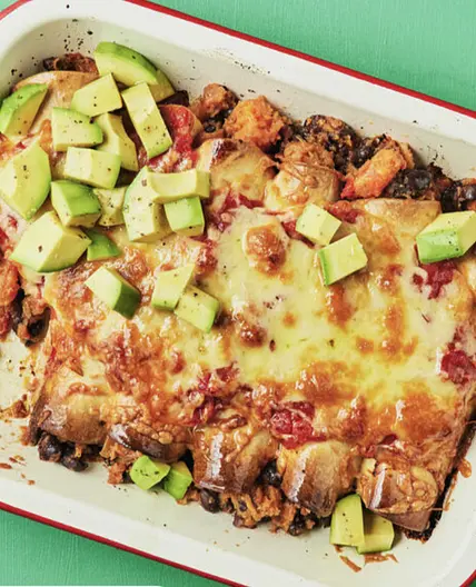 Cantina Vibes Black Bean Enchiladas