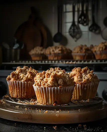 Crumb Cake Muffins