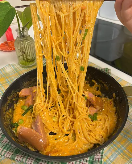 Creamy Mini 'Octopus' Pasta